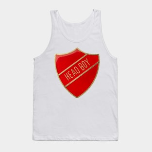 Head Boy Badge Tank Top